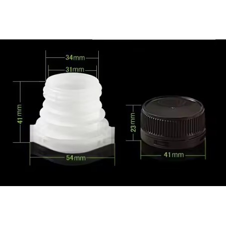 30mm plastic spout cap for water doy pack bag pouch 30mm plastic spout cap for water doy pack bag pouch